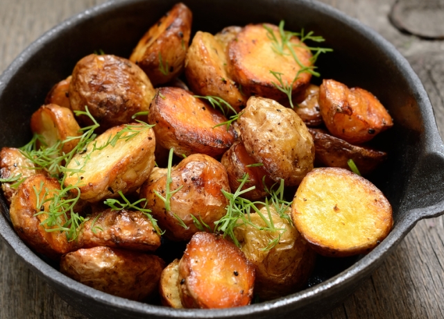 Tepsis krumpli zsályával Tepsis krumpli zsályával