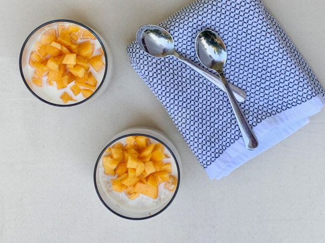 Peaches and cream – barack és tejszín