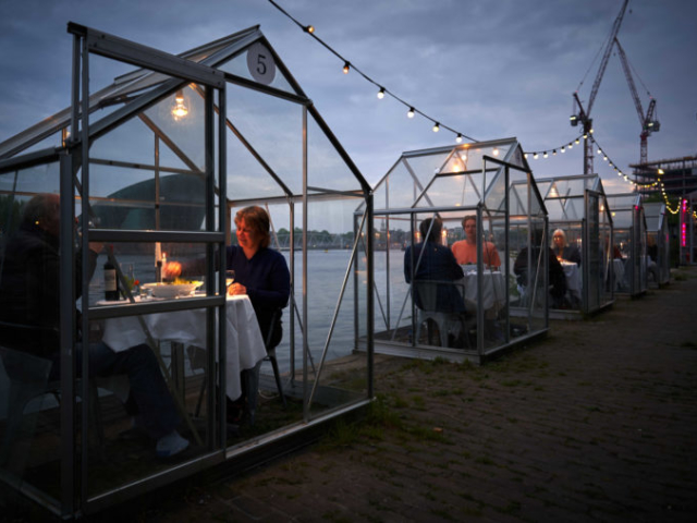 Vírusbiztos éttermi élmény Hollandiából: vacsorázz üvegházban!